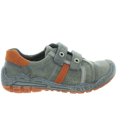 Flat feet gray sneakers for boys with arches