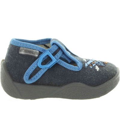 Canvas slippers with good arches for baby boy learning to walk 