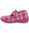 Girls slippers that stay on kids feet with side clip