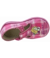 Girls slippers that stay on kids feet with side clip