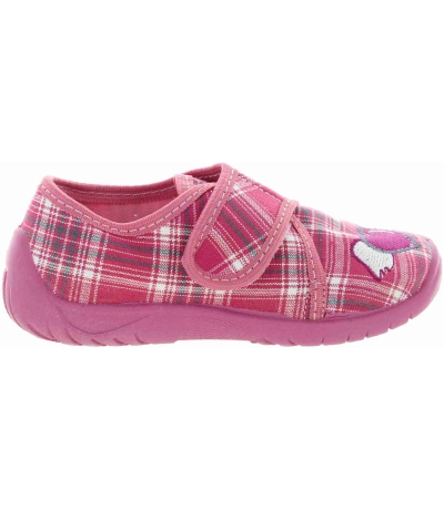 Foot correction pink canvas house shoes Foot correction pink canvas house shoes