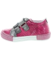 Pink walkers for girls with wide toe box and high instep