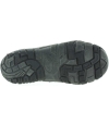 Pronation high top black leather snow boots for girls