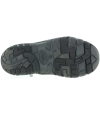 Winter gray snow boots for kids that are waterproof 