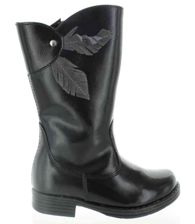 Fashion tall black snowproof winter boots for girls Fashion tall black snowproof winter boots for girls