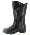 Fashion tall black snowproof winter boots for girls Fashion tall black snowproof winter boots for girls