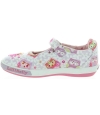 Sparkly shoes for girls in purple leather by Lelli Kelly