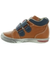 Brown soft leather boys boots from Europe 