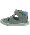 Baby sandals with closed back for support 