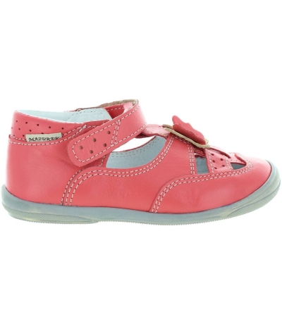 Closed toe sandals high tops in orange girls Closed toe sandals high tops in orange girls