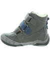 Healthy kids gray leather boots for winter with support Healthy kids gray leather boots for winter with support