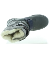 Tall gray snow boots for kids best for deep snow