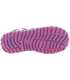 Wide width toddler rose snow boots with arch support