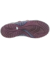 Tall fashion orthopedic purple snow boots for a girl