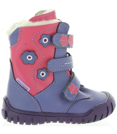 Wool lined waterproof baby snow boots 