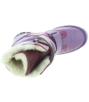 Foot shape purple boots for children Foot shape purple boots for children