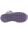 Foot shape purple boots for children Foot shape purple boots for children