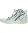 Teen girl high top silver fashion orthopedic boots Teen girl high top silver fashion orthopedic boots