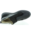 Leather fashion black orthopedic boots for teens