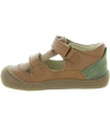 Natural leather sandals with high arch Natural leather sandals with high arch