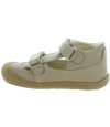 Orthopedic beige quality sandals for children