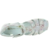 High top girls support colorful sandals