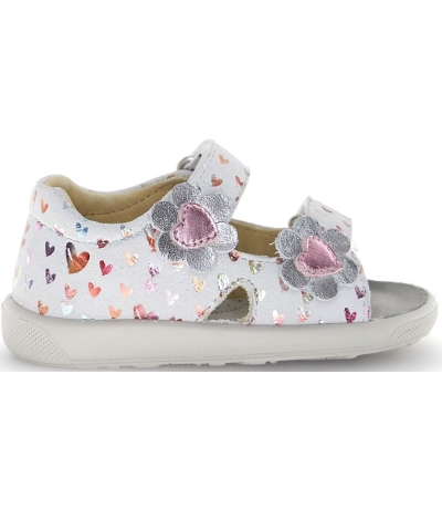 Wide girls sandals with ankle support