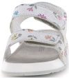 Fashion orthopedic silver girls sandals good arches