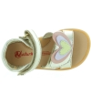 Gold girls ankle sandals with closed heel Gold girls ankle sandals with closed heel