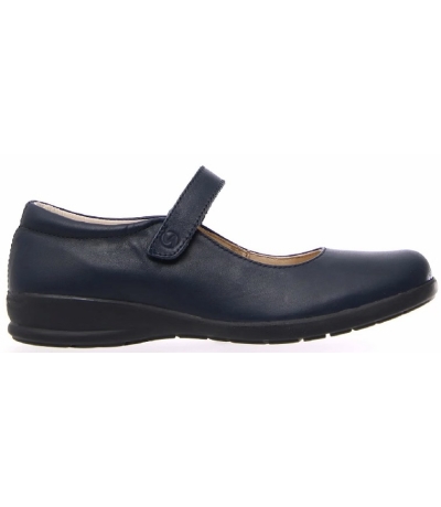 Navy school shoes for girls with arches