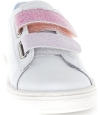 White sneakers for girls with good arch