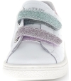 Naturino white leather sneakers for girls