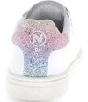 Naturino white leather sneakers for girls