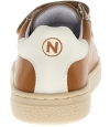 Brown boys shoes for double wide feet 