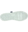 Blue leather sneakers for a teen boy Blue leather sneakers for a teen boy