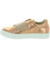 Foot support for flat feet in rose gold leather