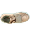 Foot support for flat feet in rose gold leather