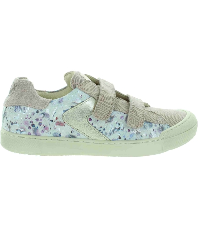 Beige leather orthopedic designer sneakers for children Beige leather orthopedic designer sneakers for children