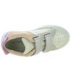 Nude leather girls designer sneakers 