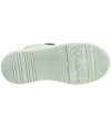 Nude leather girls designer sneakers 