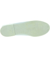 Silver leather flats for girls from Europe