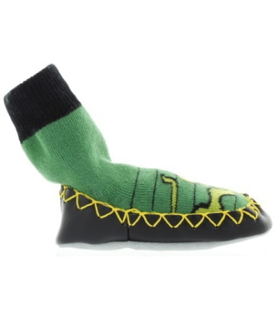 Soft soled shoes for a baby boy 