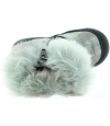 Pigeon toes best Italian silver leather boots for a toddler 