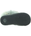 Pigeon toes best Italian silver leather boots for a toddler 