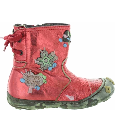 Red Leather Fashion Toddler Boots | Designer from Italy Red Leather Fashion Toddler Boots | Designer from Italy