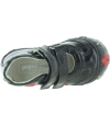 Kids with flat feet black ankle shoes