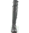Gray ladies tall women's boots from Europe