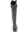 Gray ladies tall women's boots from Europe