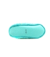 Non slip sole older girl lime color mocassins 
