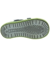 Toddler boys wide high instep leather footwear